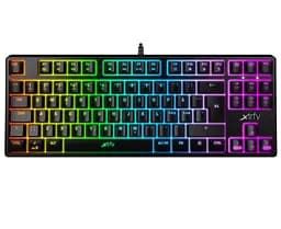 Клавіатура ігрова механічна Xtrfy XGK4 UA TKL Black RGB Kailh Red