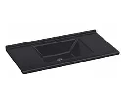 Раковина Idevit Merkur 26x50 0201-3505-07 правий, Чорний