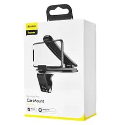 Тримач в машину Baseus Big Mouth Pro Car Mount срібний (29241) - мініатюра 2
