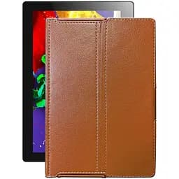 Чехол StatusCASE из экокожи для планшета Lenovo Tab 2 A10-70L 16GB LTE Коричневый