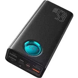 Портативна батарея Baseus Amblight Digital Display Fast Charge 26800 mAh 65W P10022402113-00 Black - мініатюра 4