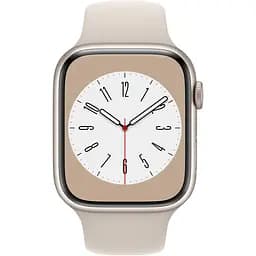 Смарт-годинник Apple Watch Series 8 41mm Starlight Aluminum Case with Starlight Sport Band M/L [MNUF3] [93085] - мініатюра 2