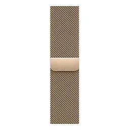 Смарт-годинник Apple Watch Series 7 GPS + Cellular 41mm Gold Stainless Steel with Gold Milanese Loop [MKHH3] [62618] - мініатюра 3