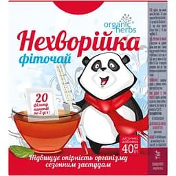Фiточай Нехворiйка Organic Herbs 40 г (20 шт. х 2 г)