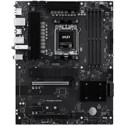 Материнська плата MSI AM5 PRO B850-S WIFI6E, B850, 4xDDR5, Int.Video (CPU), 4xSATA3, 2xM.2, 2xPCI-E 4.0 x16, 1xPCI-E 3.0 x1, ALC897, Realtek 8125 2.5G, WiFi 6E, Bluetooth 5.3, 11xUSB 3.2 / 4xUSB 2.0, HDMI/DP, ATX - мініатюра 3