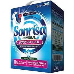 Пральний порошок Sonrisa Farben універсальний порошкоподібний 6.5 кг (041-1152)