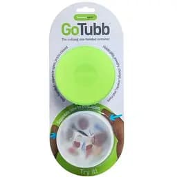 Набір контейнерів Humangear GoTubb 2-Pack Large Clear/Green (1054-022.0048)