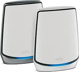 MESH-система Netgear WiFi система Orbi RBK852, AX6000, WiFi 6, MESH, 4xGE LAN, 1x2,5GE WAN, бел. цв. (2шт.) (RBK852-100EUS)