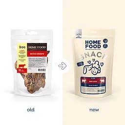 Ласощі для собак Home Food легені яловичі в'ялені 80 г - мініатюра 2