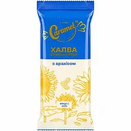 Халва соняшникова Caramel з арахісом 200 г