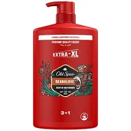 Гель для душу Old Spice Bearglove Scent of juicy berries 3 в 1, 1000 мл