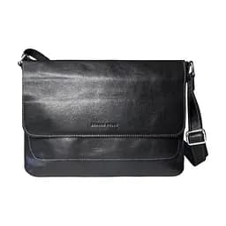 Кожаная мужская сумка через плечо GRANDE PELLE 24х32х6 см sum0025898