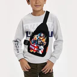 Сумка через плечо детская Roblox 29х17 см сумка слинг для мальчика (01978)