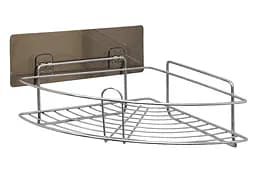 Полка нержавейка на самоклейке, FABRIKA UNO. Размер: 23х23х10