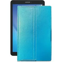 Чехол StatusCASE из экокожи для планшета Samsung Galaxy Tab E 9,6 (T561) Голубой