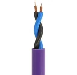 Акустичний кабель 1,5mm2 Banana plugs Melodika MDSC-1530 Purple Speaker cable 3m - мініатюра 3
