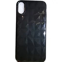 Чохол-накладка ColorWay TPU-Diamond для iPhone X iPhone XS чорний
