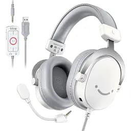 Навушники HF Stereo Fifine H9 White UA