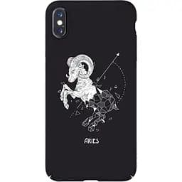 Чехол-накладка Toto Full PC Print Case Apple iPhone X/XS #168_Aries Black