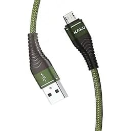 USB кабель Kaku KSC-098 USB - Micro USB 1,2 m - Green
