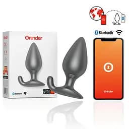 Смарт анальная пробка с вибрацией цвет: черный Oninder (Испания) Oninder O937683 103134