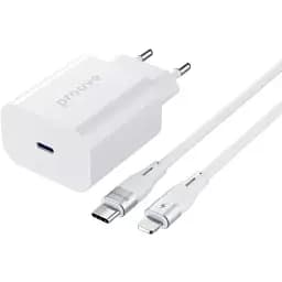 Зарядний пристрій набір із кабелем Proove Rapid 30 W (Type-C to Type-C cable)