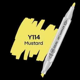 Маркер двусторонний Горчица, Y114, 99IDEAS