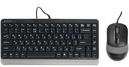 Бездротовий комплект (клавіатура + миша) A4Tech F1110 Fstyler Wireless Black-Grey (F1110 Grey))