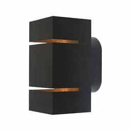 Накладной светильник на стену в квадратном корпусе Line F Арт. AL8002 черный