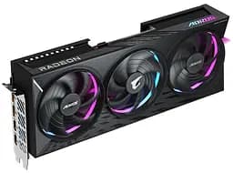 Відеокарта Gigabyte AMD Radeon RX 9070 XT 16GB AORUS ELITE (GV-R9070XTAORUS E-16GD) (GDDR6, 256 bit, PCI-E v5.0 x16) - мініатюра 2