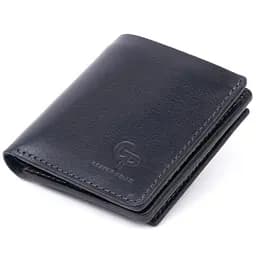 Мужской кожаный кошелек Grande Pelle 9.5х10х2 см acs0016029