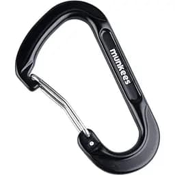 Брелок-карабін Munkees 3274 Forged Black (1012-3274-BK)