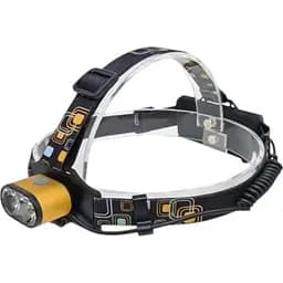 Фонарь налобный Police PL-133 LED аккумуляторный 3 режима работы пластиковый