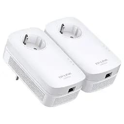 Комплект Адаптерiв Powerline TP-LINK TL-PA8010PKIT AV1300, 1xGE, AC1200, (TL-PA8010 2шт), Розетка