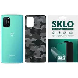 Защитная пленка SKLO Back тыл Camo для OnePlus 10 Pro Серый / Army Gray