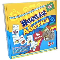 Пазли Стратег Весела абетка (укр.алфавіт)