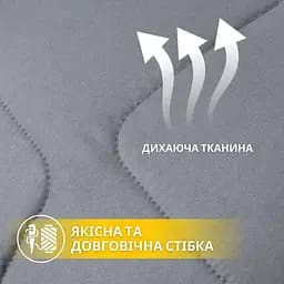 Набір полуторний Ideia з штучного пуху ManMaker ковдра та подушка сірий тамаска для сну (8-35823) 2 - мініатюра 5
