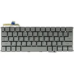 Клавiатура для ноутбука ACER Aspire S7-191 підсвічування клавiш, сріблястий, без фрейма