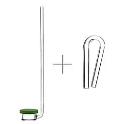 Розпилювач для компресора Aquario Neo Diffuser Special Air Green L + U Clip - мініатюра 2