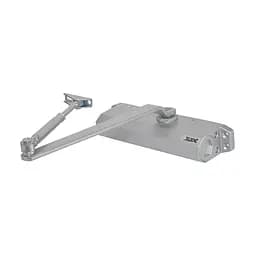 Дверний доводчик Dortec DT-516H Silver з фіксацією дверей у відчиненому положенні (63-00006)