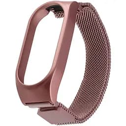 Ремешок Миланская Петля Mi Band 8 Розовое золото (10)