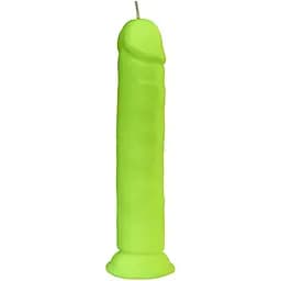Свеча Love Flame - Dildo Roma Yellow Fluor, CPS03-Yellow