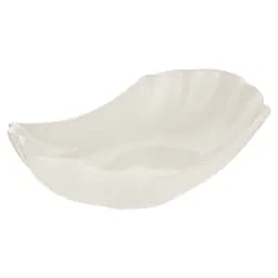 Салатник овальный S&T Волна 25.4 см белый (503608)