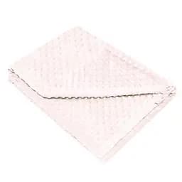 Дитячий плед Bimbo 100х80 плюш Minky рожевий