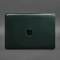 Шкіряний чохол BlankNote для MacBook 13 дюйм Зелений Crazy Horse - мініатюра 5