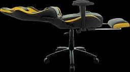 Геймерське крісло GT Racer чорне з жовтим (X-2534-F Black/Yellow) - мініатюра 6