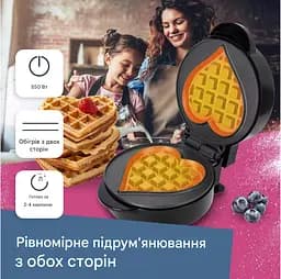 Вафельниця-міні ADE Серце (KG2345) - мініатюра 4