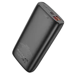 Зовнішній акумулятор HOCO J122A Respect 22.5W+PD20W fully compatible power bank(20000mAh) Black - мініатюра 6