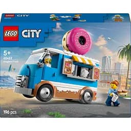 Конструктор LEGO City Грузовик с пончиками 196 деталей (60452)