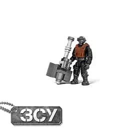 Конструктор Военный, фигурка-солдат, оружие, от 31 детали, (В ассортименте)